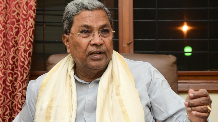 Karnataka Chief Minister Siddaramaiah. Credit: DH Photo
